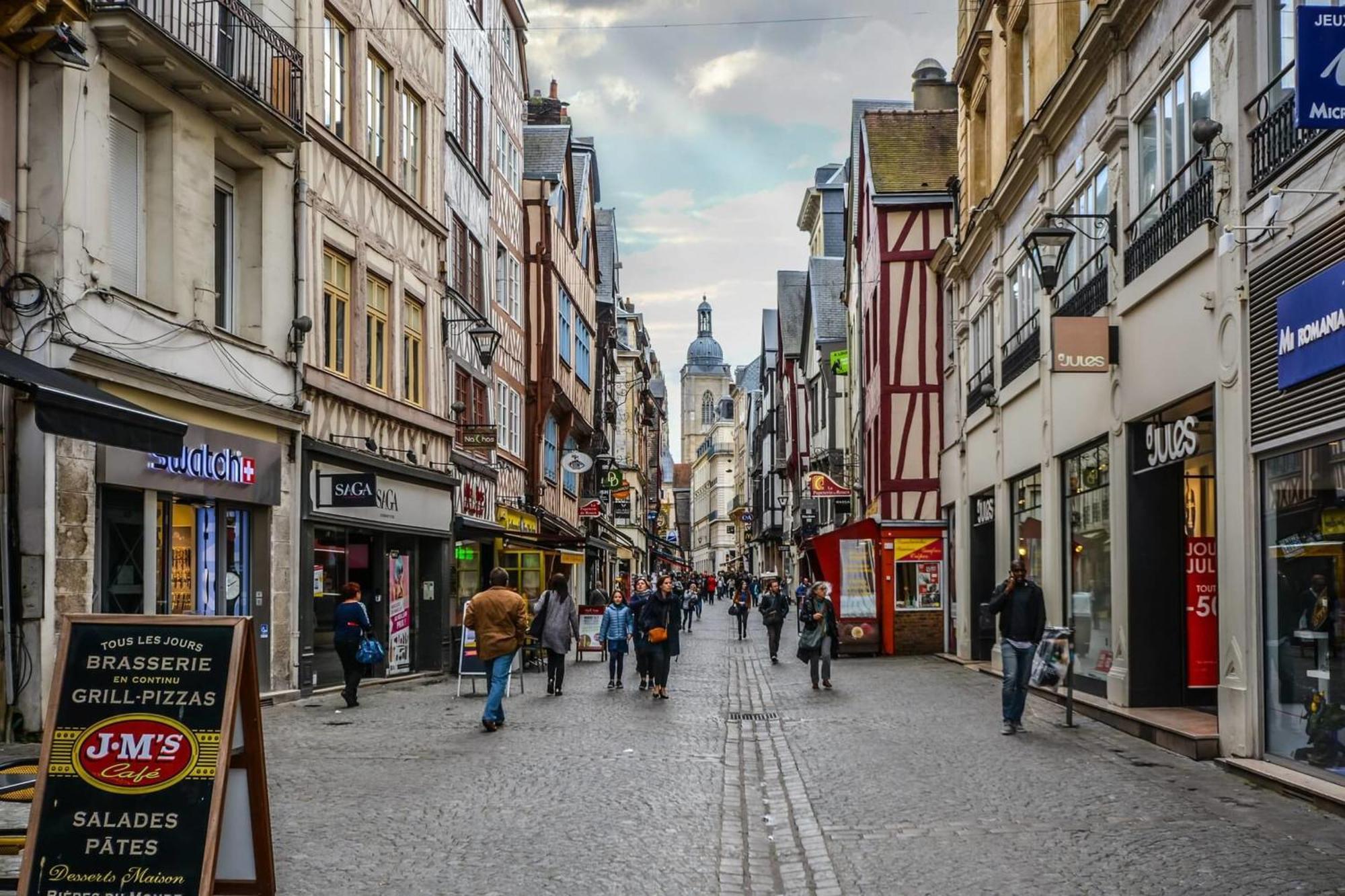 Les 3 Clochers - Cosy Et Confort - Hypercentre Rouen Bagian luar foto
